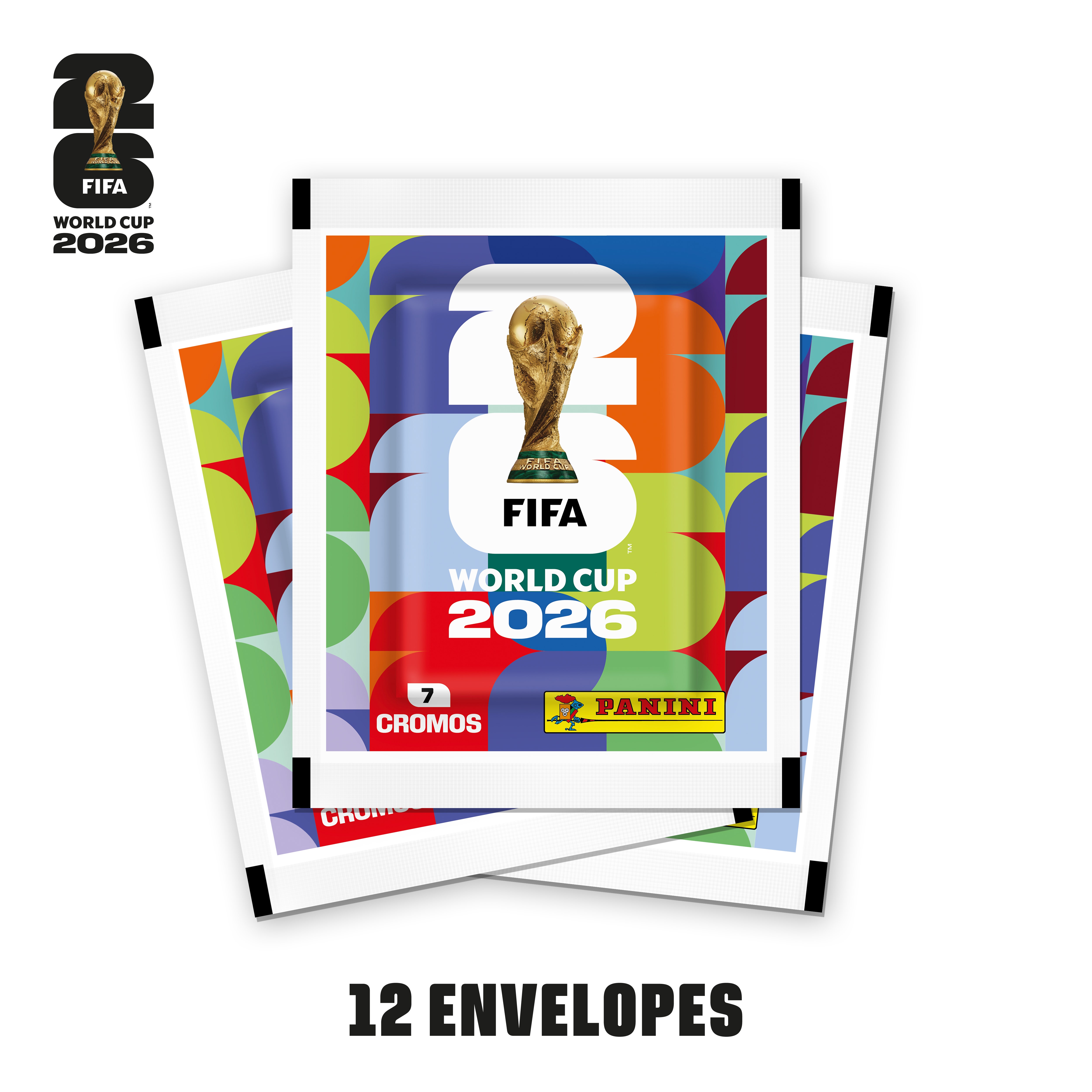 Copa Do Mundo 2026 - Kit Com 12 Envelopes - FIFA WORLD CUP 2026™