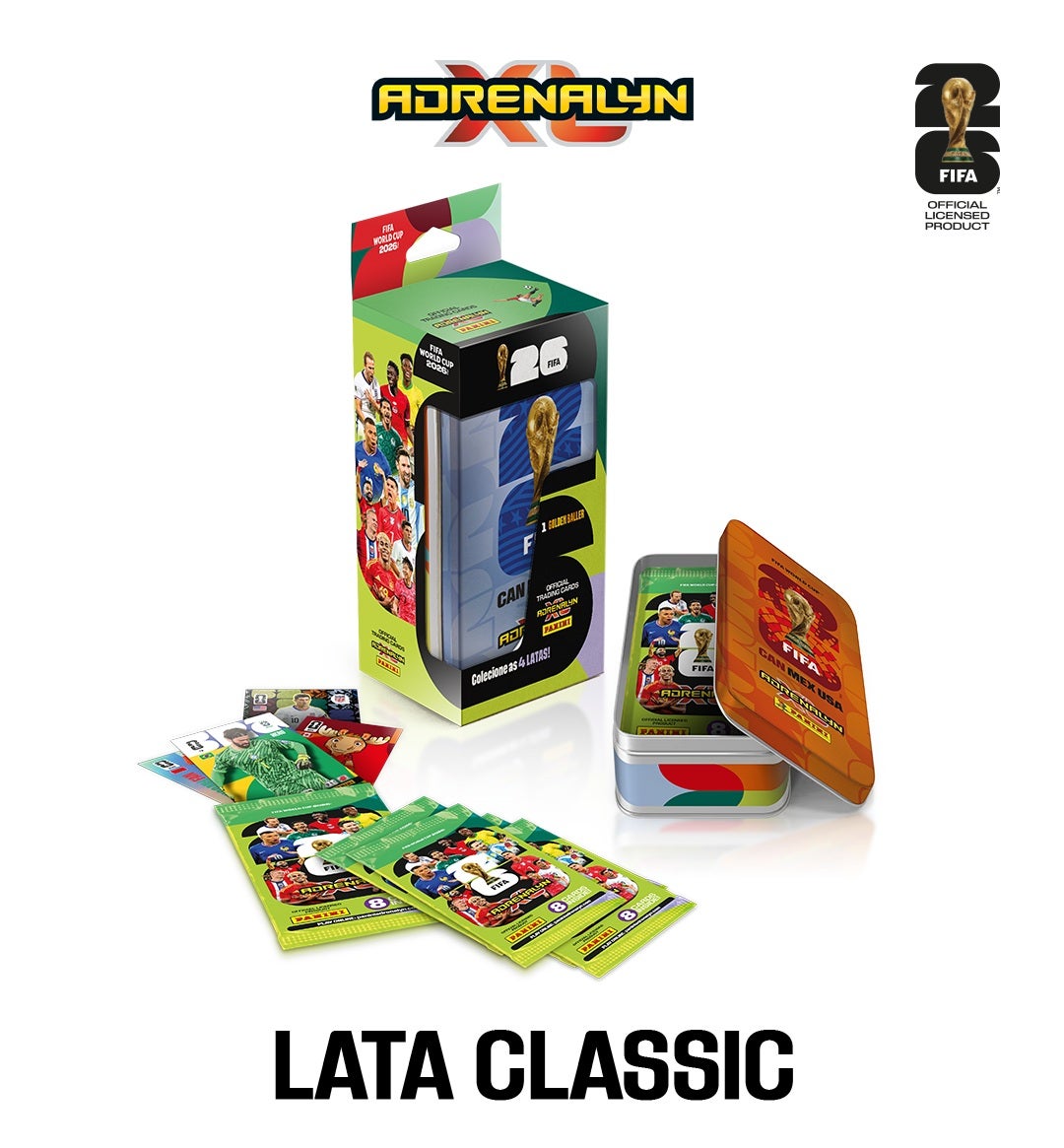 FIFA WORLD CUP 2026™ ADRENALYN XL™ - LATA CLASSIC TIN